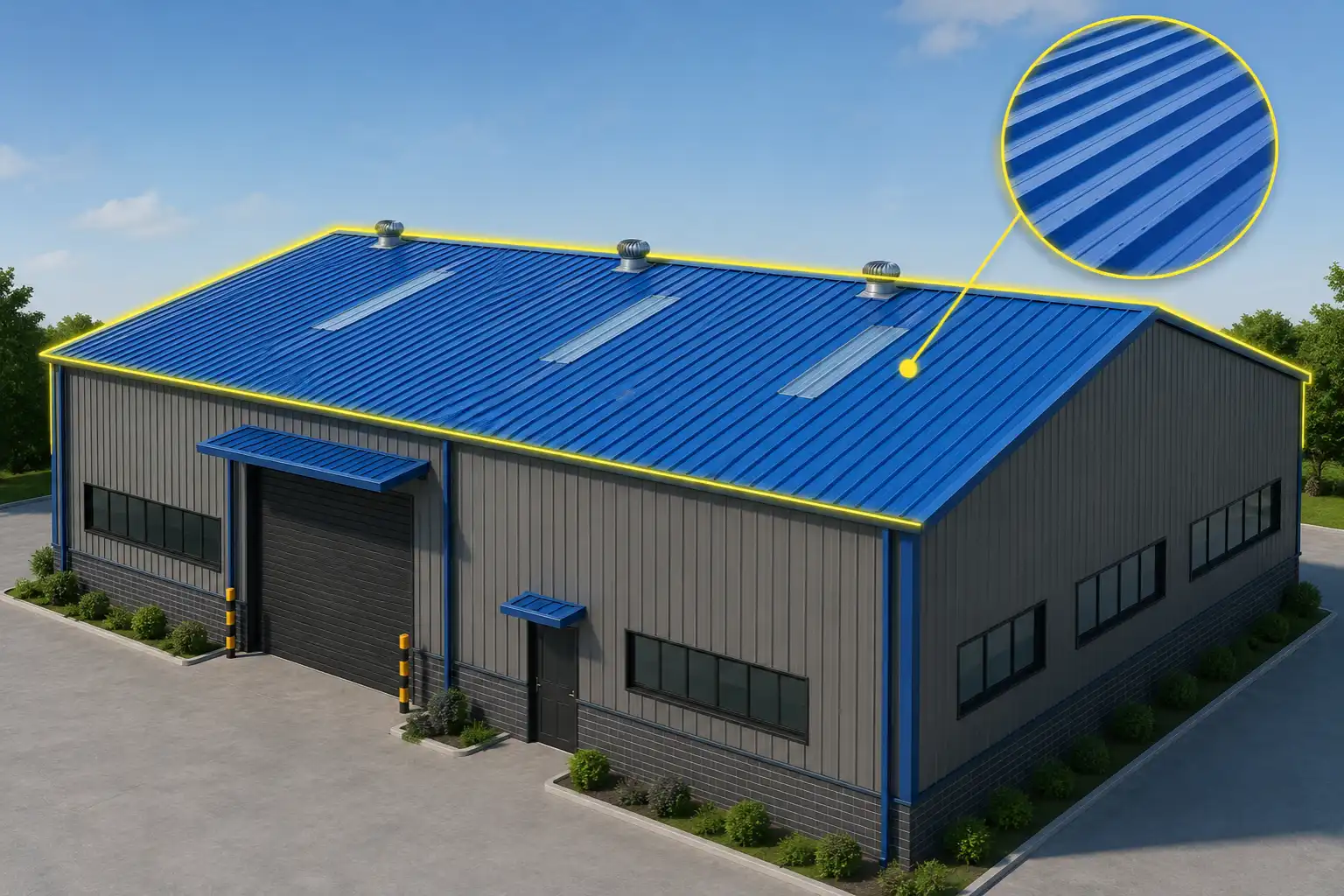 Color Steel Roofing Sheet