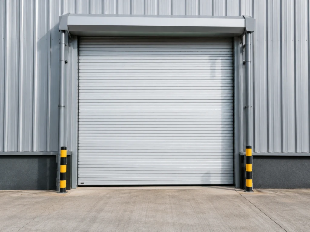 Roller Shutter Door Industrial Facility Exterior - Premium Structural Steel Component by Welldone Steel
