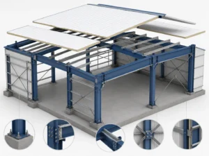 Premium Steel Warehouse Building by Welldone Steel