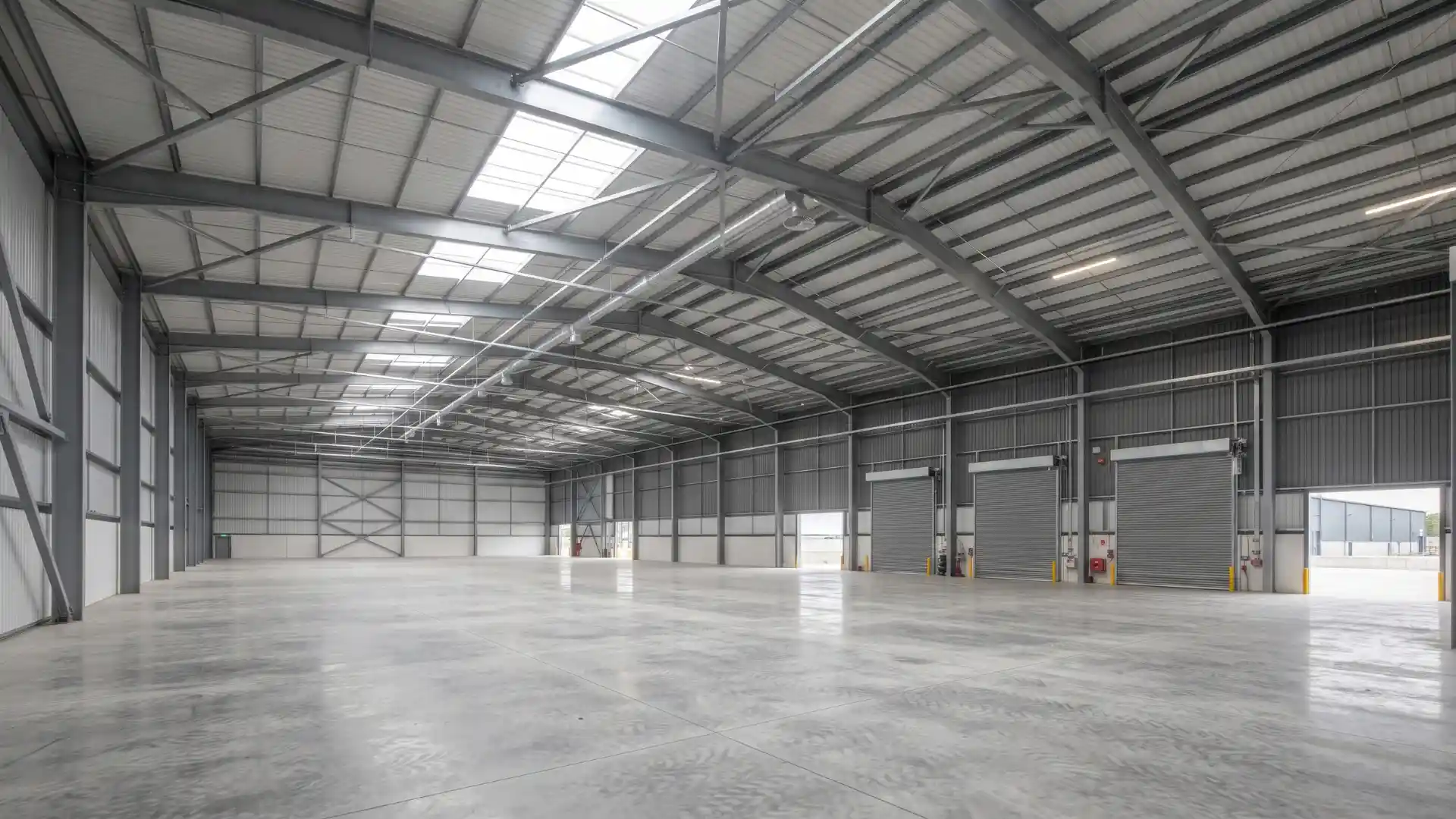 Large Span Steel Structure for Industrial Use