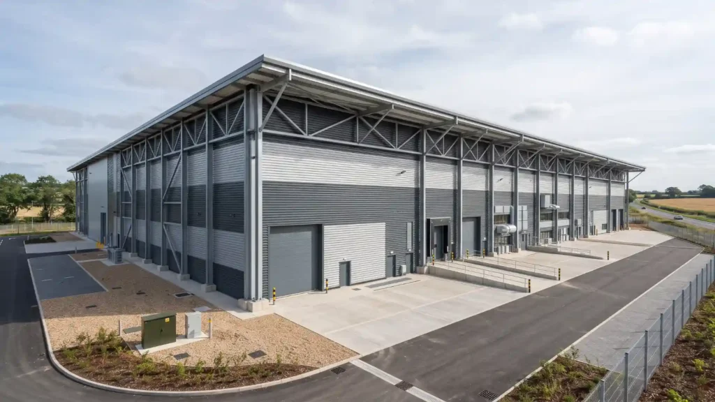 Large span steel building project by Welldone Steel