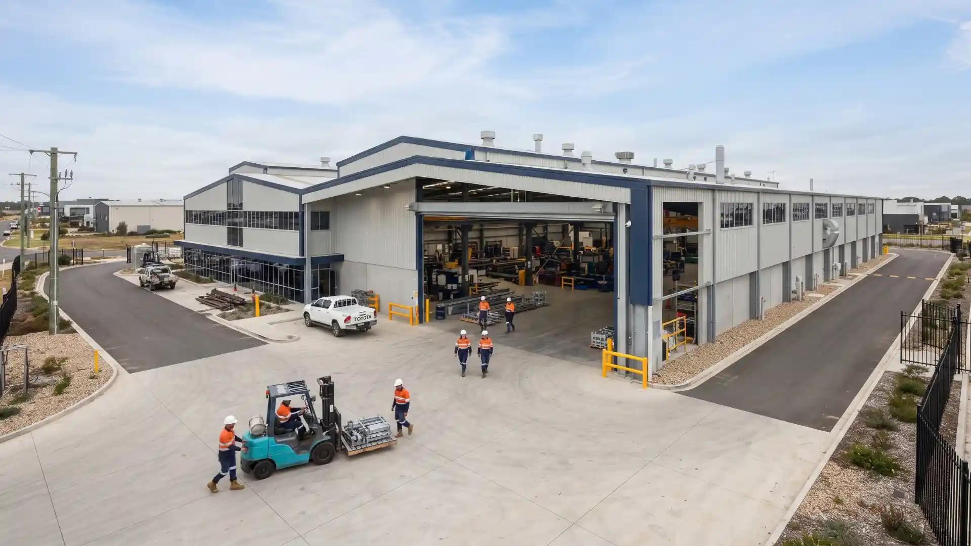 steel factory building manufacturer